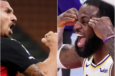 "KRALJ" UZVRAĆA UDARAC: Lebron prekinuo gubitnički niz Lejkersa, pa ŽESTOKO ODBRUSIO I ZAPRETIO IBRAHIMOVIĆU!