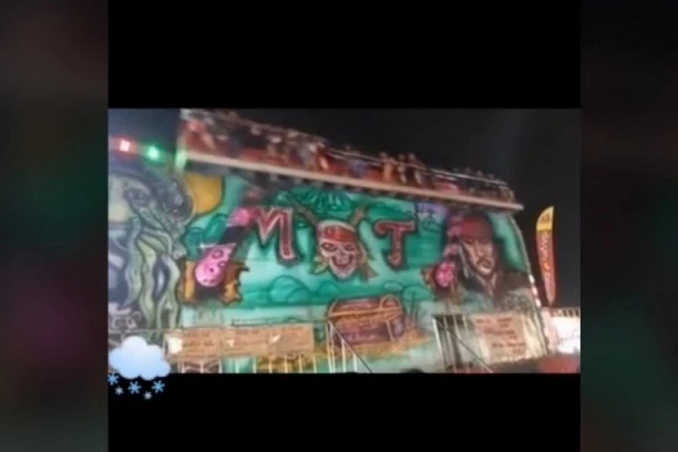 (ŠOK VIDEO) LUNA PARK IZ PAKLA: Ljudi usred vožnje ispadaju iz sprave koja se okreće velikom brzinom!