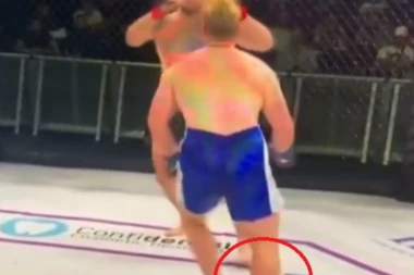 (VIDEO) NAJSUROVIJI MMA SNIMAK OD KOG VAM NEĆE BITI DOBRO! Pukla noga kao da je PRUT, borac ostao bez obe potkolenične kosti!
