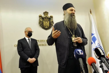 (FOTO) Patrijarh Porfirije ugostio Gorana Vesića