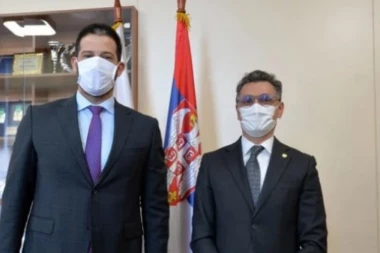 MINISTAR UDOVIČIĆ SE SASTAO SA AMBASADOROM KRALJEVINE MAROKO: Nastavljamo da jačamo prijateljske odnose!