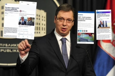 VUČIĆ DIRNUO U OSINJE GNEZDO: Žestoka medijska ofanziva, PREDSEDNIK NA METI!