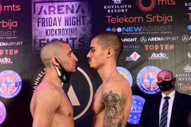 KIK BOKS SPEKTAKL U KOMPLEKSU KOVILOVO RESORT: Santoš već drhti pred Konovalovim