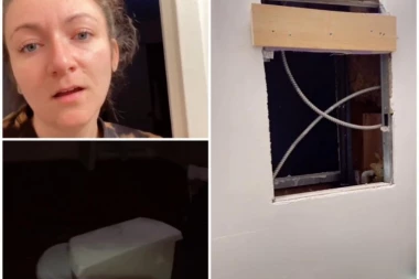 (VIDEO) OSETILA JE PROMAJU, A ONDA OTKRILA CEO TAJNI STAN IZA OGLEDALA: Ovo na NAJHRABRIJA žena na svetu!
