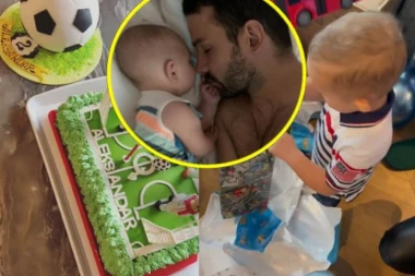 PUNA KUĆA BALONA, VELIKO SLAVLJE KOD ŽIVOJINOVIĆA: Ovako Prija i Filip obeležavaju SINU ROĐENDAN! (VIDEO)