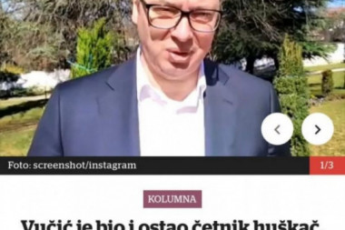 SRAMNE OPTUŽBE NA RAČUN PREDSEDNIKA SRBIJE: Hrvatski mediji Vučića nazivaju psihopatom jer teško podnose što Srbija napreduje!