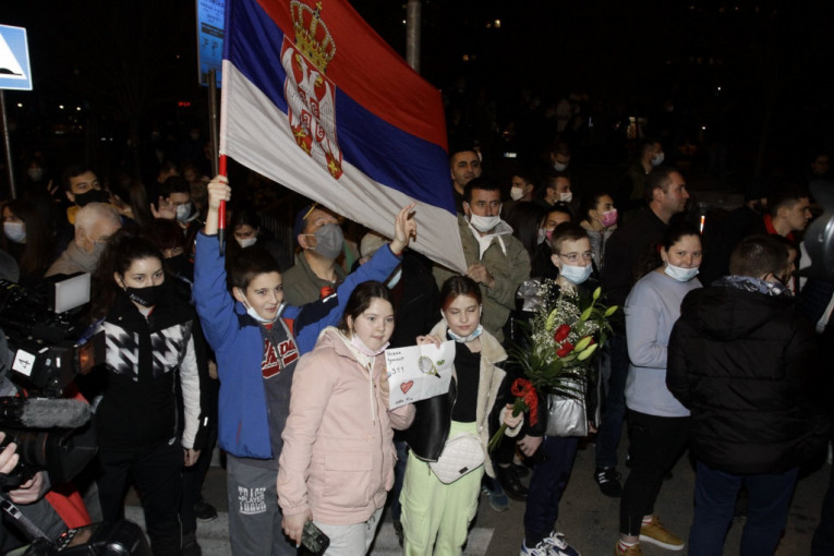 Doček Novaka Đokovića