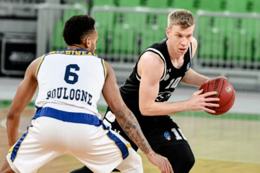 PARTIZAN ELIMINISAN IZ EVROKUPA: Francuzima TRILER u "Stožicama", Braun trojkama UGASIO san crno-belih o četvrtfinalu!