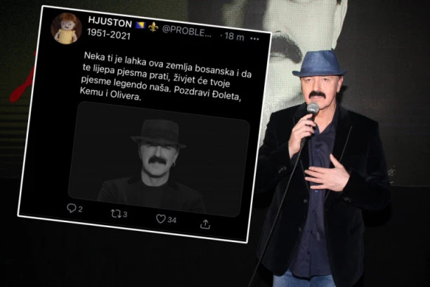 (FOTO) Bosanci sahranili Harisa Džinovića: Nek ti je laka zemlja, pozdravi Đoleta, Kemu i Olivera! A sada je ISPLIVALA PRAVA ISTINA!