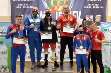 BOKS: Četiri medalje srpskih omladinaca u Sofiji!