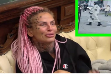 (VIDEO) JELENA KRUNIĆ IZBEZUMLJENO LUTA CENTROM GRADA: Bivša zadrugarka snimljena u ŠOK  izdanju!