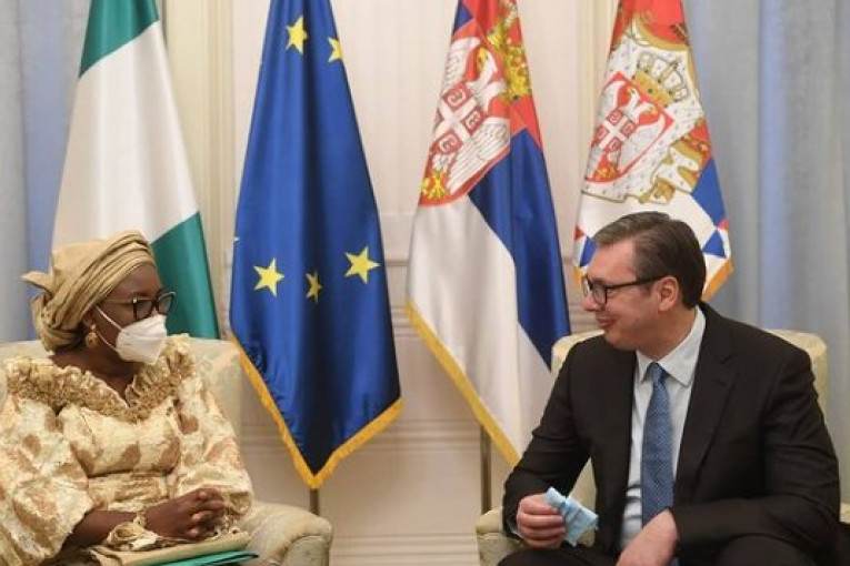 Predsednik primio ambasadorku Nigerije u oproštajnu posetu Srbiji