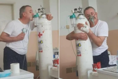 KORONA NIJE NAIVNA BOLEST! Samohrani otac 11 dana bio prikačen na BOCU SA KISEONIKOM, ali je uz pomoć šale pobedio koronu