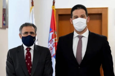 Ministar Udovičić sa ambasadorom Kipra – Zajednički cilj je intenziviranje saradnje u oblastima omladine i sporta