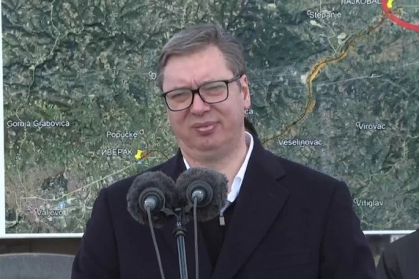 (VIDEO) "Ovaj narod ovde, je na ove puteve čekao 75. godina": Vučić najavio velika ulaganja u Valjevski kraj