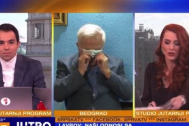 (HIT VIDEO) Milana Živadinovića "napala maska" u programu uživo: Voditelji u neverici!