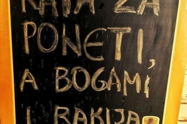 (FOTO) DA LI STE ZA "ŠALTERUŠU"? Osim kafe, novosađani prodaju još jedno PIĆENCE za poneti! HIT PONUDA O KOJOJ SVI PRIČAJU