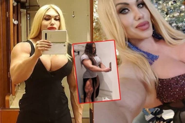 (FOTO) UTERUJE STRAH U KOSTI: Gde ona prođe, tu trava ne raste - ova plavuša je najjača Ruskinja na svetu, se*si ili zastrašujuće?