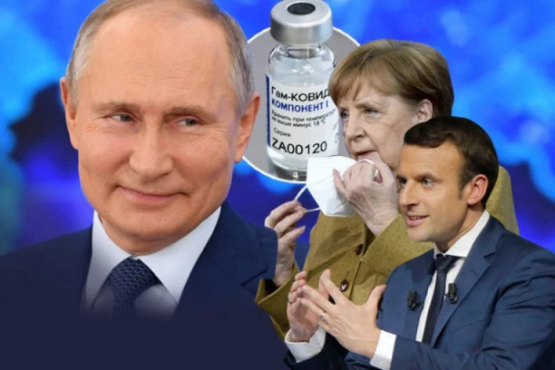 ASTRAZENEKU MENJAJU PUTINOVOM VAKCINOM! Evo zašto su Merkelova i Makron zvali ruskog predsednika