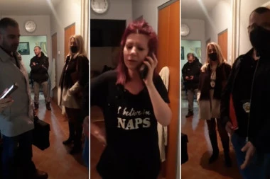 PALA VOĐA ANTIVAKSERA U SRBIJI: Policija upala u stan doktorke Jovane Stojković! (VIDEO)