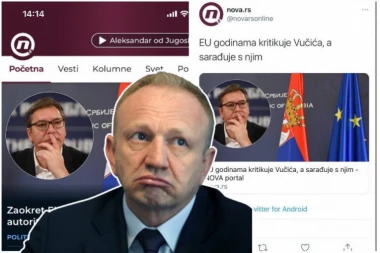 ŽUTI TAJKUN DIRIGUJE MEDIJIMA: Iz Londona menja naslove na Novoj S