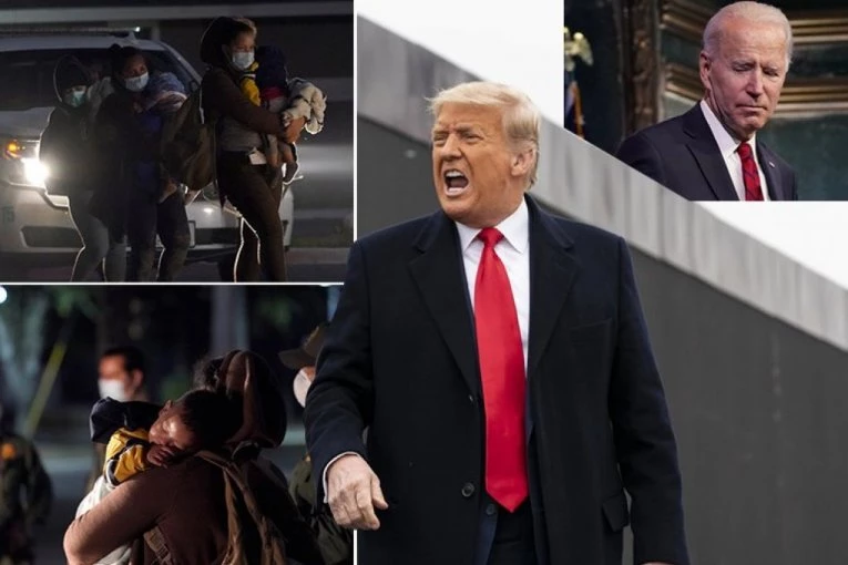 POČELA INVAZIJA NA AMERIKU! Horde migranata iz Meksika probijaju u SAD jer TRAMPOV ZID NIJE ZAVRŠEN, a Bajden ne mari