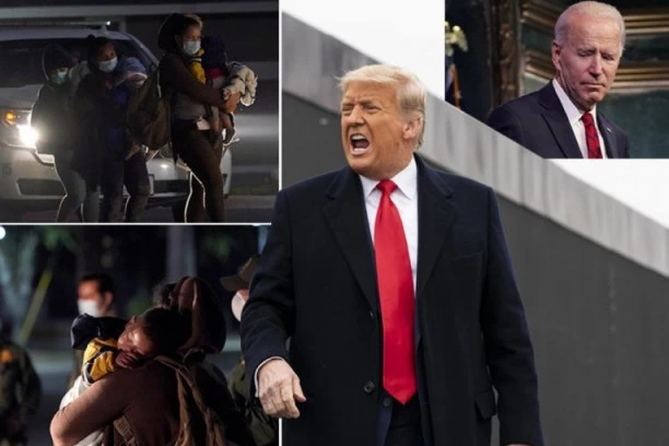 POČELA INVAZIJA NA AMERIKU! Horde migranata iz Meksika probijaju u SAD jer TRAMPOV ZID NIJE ZAVRŠEN, a Bajden ne mari