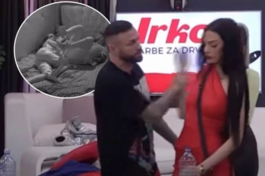 IŠUTIRAO JE USRED NOĆI: Pojavio se snimak u kom se reper i njegova ljubavnica TUKU! (VIDEO)