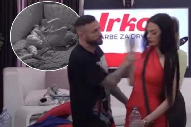 IŠUTIRAO JE USRED NOĆI: Pojavio se snimak u kom se reper i njegova ljubavnica TUKU! (VIDEO)