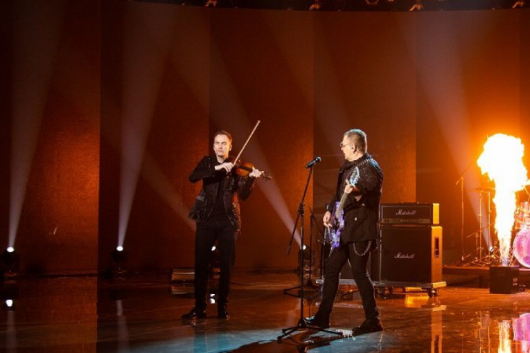 Ok grupa, Van Gog i violinista Stefan Milenkovic u emisiji "Studio"...