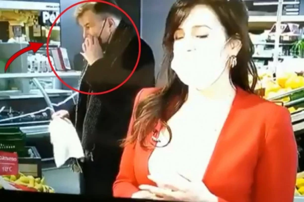 (VIDEO) GOSPODIN JE ZAPALIO MREŽE! Slučajno upao u kadar, a onda je uradio OVO i izazvao LAVINU komentara!