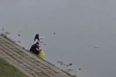 (VIDEO) SRAMOTA KAKVA SE NE PAMTI! U Dunav bacili pune tri kese plastičnih flaša i otišli