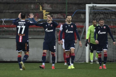 SJAJNA UVERTIRA ZA DERBI: Zvezda RAZBILA Napredak pred duel sa Partizanom!