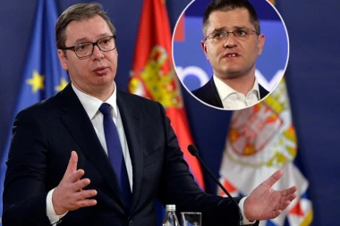 JEREMIĆ HRABAR, AL' SAMO NA TASTATURI: Vuk došao da bije Vučića, pa pobegao kao zec!