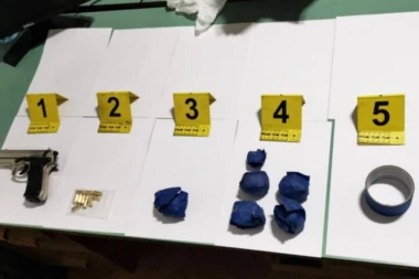 Nastavak policijske akcije Gnev: UHAPŠEN MUŠKARAC IZ LESKOVCA ZBOG DROGE, A U STANU KRIO ORUŽJE!