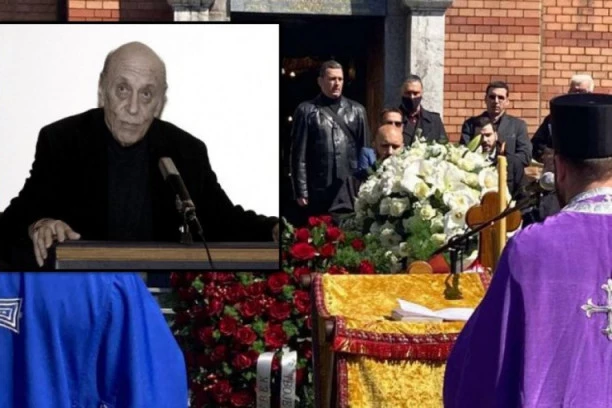 VOLE TE ZAUVEK TVOJE MIMA, SANJA I JOVANA: Počelo opelo Predragu Živkoviću Tozovcu!