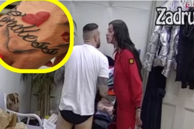 TARA TERA REPERA DA SKINE TETOVAŽU POSVEĆENU SUPRUZI! Nova drama Ša sa njegovom ljubavnicom, ovaj dokaz ljubavi će ga koštati!