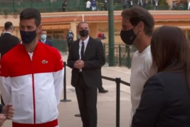 (VIDEO) ĐOKOVIĆ I NADAL OČI U OČI: Scena koja je obišla svet - VELIKI RIVALI se propisno iskulirali!