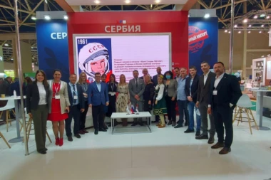 DELEGACIJA PKS U MOSKVI: Odata počast ruskom heroju Juriju Gagarinu