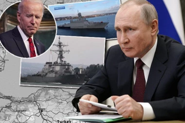 SUDAR TITANA U CRNOM MORU! Putin poslao raketne brodove pred američke razarače, ruska analitičarka upozorava: RAT JE NEIZBEŽAN
