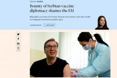 AMERI IMPRESIONIRANI VUČIĆEM: Njihov uspeh je sramota za EU, Srbija je pod njegovom vlašću procvetala