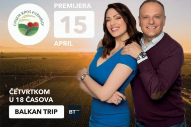 Nina Radulović i Slaviša Čurović u novoj emisiji o lepotama Vojvodine!