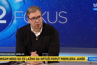 VUČIĆ U "FOKUSU" O PLANU KOJI JE POMENUO JANEZ JANŠA: Ja to nisam video, lagao bih kada bih bilo šta drugo rekao!
