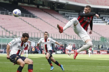 TOMORI KAO MITROVIĆ: Rebićeva BOMBETINA i AUTOGOL za DŽINOVSKI korak Milana ka Ligi šampiona!