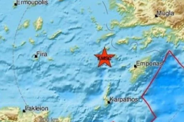 NOVA PODRHTAVANJA TLA NA BALKANU: Dva zemljotresa u Grčkoj, a treslo se i JADRANSKO MORE!