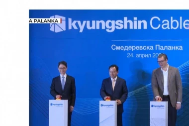 Vučić otvorio korejsku fabriku: Borićemo se za vaš dugoročan ostanak, i želimo vam veliki profit (VIDEO)