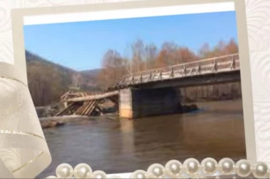TRAGIČNO DEVOJAČKO VEČE: Mladoženja i dve devojke poginuli nakon URUŠAVANJA mosta, kamera snimila poslednje trenutke! (VIDEO)