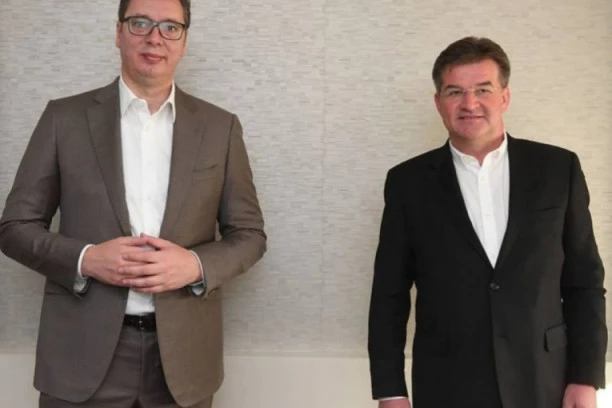 (FOTO) NASTAVLJA SE SERIJA VAŽNIH RAZGOVORA: Vučić na sastanku sa Miroslavom Lajčakom!