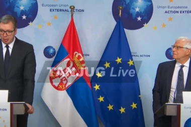 (VIDEO) USPEŠAN SASTANAK BORELJA I PREDSEDNIKA VUČIĆA! Nastavak dijaloga 13. maja u Briselu!