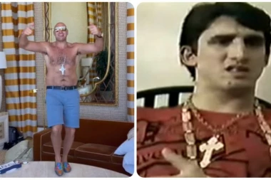 KO IMA VEĆI - KRALJ CIGANA ILI PRINC BEOGRADSKOG ASFALTA? Krst na lancu slavnog boksera prevazišao i KRISTIJANA GOLUBOVIĆA